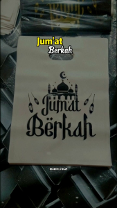 Kantong Plastik Jumat Berkah Ukuran 25x35 Isi50Lbr/Pack