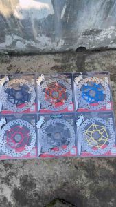 Piringan Cakram Depan Full CNC & Fungsi Ride It 300mm: Aksesoris Motor Fiz & Velg VND RCB BRT