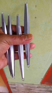metal jig purukawa blank 100 -150 gram panjang 16 cm