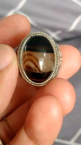 CINCIN BATU AKIK YAMAN "KENDHIT & JUNDER" UNIK NATURAL ALAMI