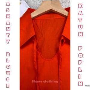 SHANE CLOTHING ASHANTY BLOUSE / ATASAN KEMEJA KATUN POPLIN