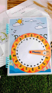 English Busy Book : Phonics Reader |Inggeris英文 | Preschool Quiet Book | Early Learning Sticker Book