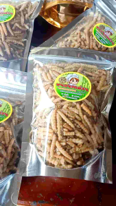 หนอนรถด่วน ทอด อบกรอบ เกรดAAA 100กรัม