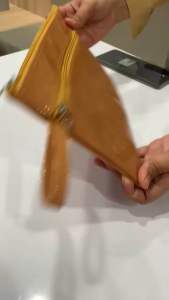 Pouch kosmetik serbaguna resleting 2 glitter