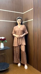COD | Kanaya Set Setelan Wanita Rayon Viral