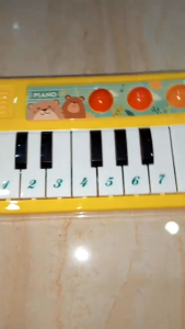 Mainan piano anak batrei 12not mudik dan doremi