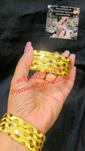 กำไลอินเดีย เมกกะ 4วง งานทองเหลือง สินค้าพร้อมส่ง