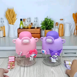 Botol Minum Sanrio / Botol Minum Karakter 550 ML / Botol Minum Cinnamoroll / Botol Kuromi My Melody