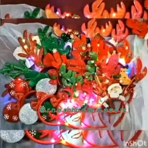 Bando Natal LED & Non LED: Aksesoris Natal untuk Dewasa dan Anak