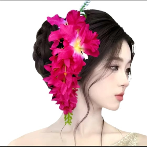 กิ๊บดอกไม้ กิ๊บนางรำ ชุดไทย ดอกกล้วยไม้ ดอกคูณ