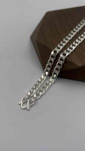 สร้อยคอเงินแท้925 เลสแบน ขนาด5มิล (แถมฟรีถุงกำมะหยี่+ใบรับประกัน)