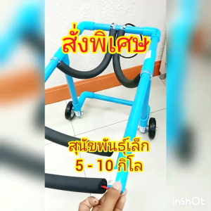 2 ล้อ วิลแชร์สูงสุด เสริมความสุข หนัก 5-10 กิโล สินค้าสุนัข สั่งพิเศษตามขนาด วิวแชสูงสุด สุนัขหมาย หมาพิการ สูงสุดสุนัขพิการ