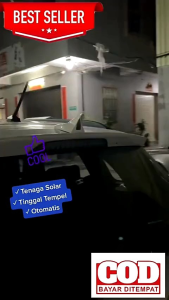 Antena Sirip Hiu LED RGB nyala belakang antena variasi mobil