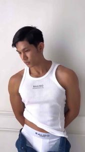 BALISO Flynn Tank Top เสื้อกล้ามผู้ชาย Reflection สกรีน รุ่น Flynn - สถานที่ 2315