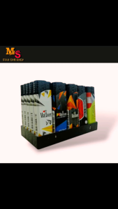 [1 BOX/25 PCS] WINDPROOF FLAME LIGHTER DISPOSABLE GAS LIGHTER