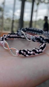Gelang Infinity Couple 2 Pcs: Aksesoris Serahabatan & Gelang Serut