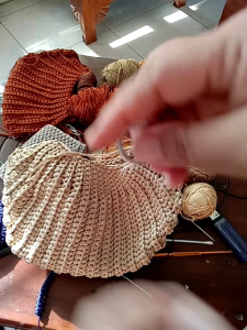 jual rajutan hanya tali panjangnya plus ring on off bukan tas rajut