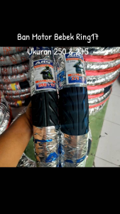 Sepasang Ban Ring17 Untuk Motor Bebek Supra Shogun Jupiter Smash Ukuran 250-17 & 275-17