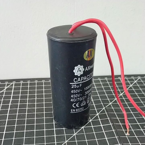 RUN CAPACITOR 25UF / 450VAC