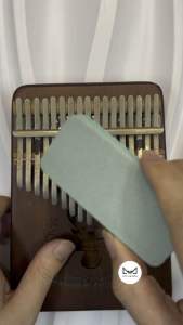 Kalimba Key Polishing Sponge – Oxidation and Dirt Remover 拇指琴键氧化污垢清除抛光海绵卡林巴