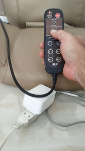 Ghế tựa lưng massager thư giãn điện Life Fit Life101 hàng si Nhật