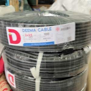 VCT 2X2.5 ความยาว 100 เมตร 3 คอ มาตรฐาน มอก.