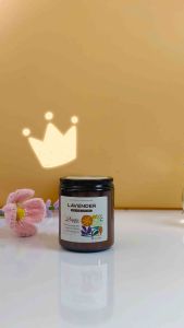 Nến Thơm Phòng Ngủ Khách Sạn Tinh Dầu Lavender Không Khói Dễ Ngủ VUATINHDAU 100g/200g Nến Thơm Đà LạtQuà TặngTrang Trí