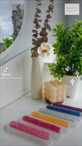 Pengilat Kuku – Roxys Beauty Glitter Glass Nail Buffer | High Quality Glossy Nails Kuku Kilat