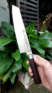 Dao Thái Mũi Vát Dài 32cm Cán Gỗ Hàng Nhật