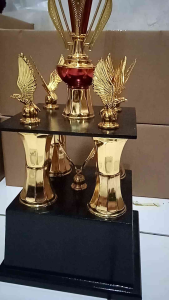 Piala Bola Kaki 4 Mewah: Desain Elegan untuk Kejuaraan