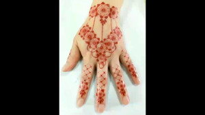 FREE DIAMOND MAROON HENNA STICKERS 2 BELAH TANGAN