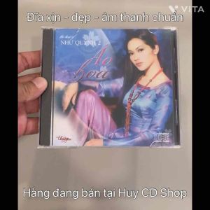 Đĩa CD Như Quỳnh Áo hoa Nhạc vàng trữ tình Bolero Đĩa lòng Trắng Chất Lượng cao Âm Thanh chuẩn HUY CD SHOP