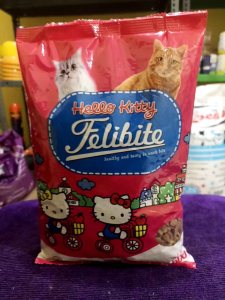 Felibite Hello Kitty rasa Tuna Kibble Ikan Makanan Kucing Kemasan 500gr