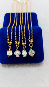 KALUNG ANAK PERAK 925 LAPIS MAS