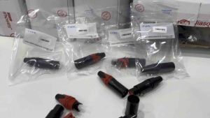 Jack Canon Jiasound chính hãng chân đồng nguyên chất