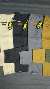 100 rb 5 celana chinos panjang anak laki laki usia 1-12 tahun KAIN KATUN DRILL PREMIUM