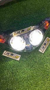 84945 Reflektor lampu depan Yamaha Jupiter z Set Projie Biled custome smoke oren Set billed new Burhan 2006 reflektor Lampu depan jupiter burhan set billed