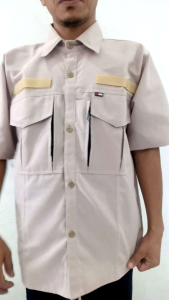 Kemeja Tactical Pria Lapangan Kerja Safety