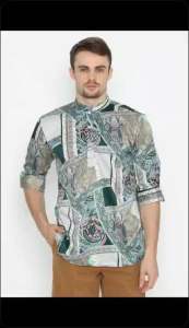 BATIK PRIA PAKAIAN KERJA PRIA FORMAL BATIK BAJU KANTOR PRIA BATIK LENGAN PANJANG REGULER JUMBO
