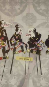 Wayang PUNOKAWAN 4 SEMAR GARENG PETRUK BAGONG