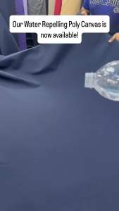 Poly Canvas 60" Water Repelling Fabric