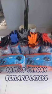 SARUNG TANGAN MOTOR SARUNG TANGAN MEREK LUPO SARUNG TANGAN KARET SAFETY ANTI LICIN DAN DURI