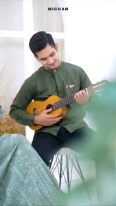 Sarimbit Lebaran New Michan Softgreen: Baju Muslim Keluarga & Baju Seragam Keluarga