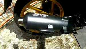 [BISA COD] KNALPOT STANDAR RACING SUARA BAS ORIGINAL BKSRACING COPY CMS BEAT ESP FI KARBU VARIO PCX MIO NMAX SCOOPY DLL