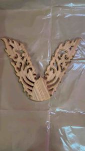 NPF | หางหงส์ไม้สัก หางหงส์ขนาด 6นิ้ว ยาว50ซม.