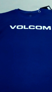 Baju Wanita Volcom Lengan Pendek Kaos Distro Surfing Cewek Atasan T-shirt Polos Tebal Logo Basic Kaos Oblong Cewe Branded Motif Simpel