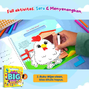 Buku Aktivitas Anak TK PAUD Balita | Fun Learning Big Activity Book | Ziyadbooks