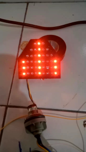 Stoplamp running Beat FI New esp street 2016-2019 8mode auto PNP Lampu rem running beat New esp street