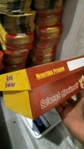 50pcs kotak kemasan roti bakar / dus roti bakar uk 195x9x7