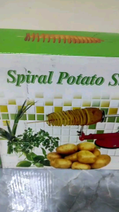 Spiral Potato Slicer Spiral Pemotong Kentang